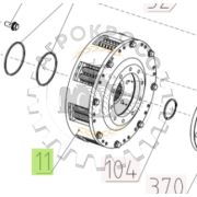 Муфта фрикционная, сцепления Buhler/Бюлер TM78B560A-RSM